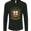 All Men Are Born Equal English England Mens Long Sleeve T-Shirt Black