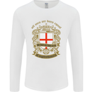 All Men Are Born Equal English England Mens Long Sleeve T-Shirt White