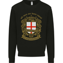 All Men Are Born Equal English England Mens Sweatshirt Jumper Black