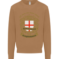 All Men Are Born Equal English England Mens Sweatshirt Jumper Caramel Latte