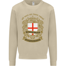 All Men Are Born Equal English England Mens Sweatshirt Jumper Sand