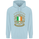 All Men Are Born Equal Irish Ireland Childrens Kids Hoodie Light Blue