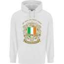 All Men Are Born Equal Irish Ireland Childrens Kids Hoodie White