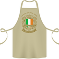 All Men Are Born Equal Irish Ireland Cotton Apron 100% Organic Khaki