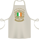 All Men Are Born Equal Irish Ireland Cotton Apron 100% Organic Natural