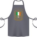 All Men Are Born Equal Irish Ireland Cotton Apron 100% Organic Steel