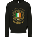 All Men Are Born Equal Irish Ireland Kids Sweatshirt Jumper Black