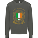 All Men Are Born Equal Irish Ireland Kids Sweatshirt Jumper Storm Grey