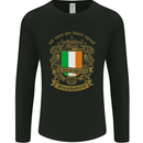 All Men Are Born Equal Irish Ireland Mens Long Sleeve T-Shirt Black