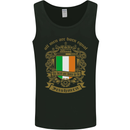 All Men Are Born Equal Irish Ireland Mens Vest Tank Top Black
