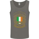 All Men Are Born Equal Irish Ireland Mens Vest Tank Top Charcoal
