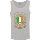 All Men Are Born Equal Irish Ireland Mens Vest Tank Top Sports Grey