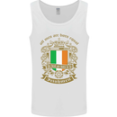 All Men Are Born Equal Irish Ireland Mens Vest Tank Top White