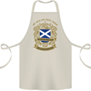 All Men Are Born Equal Scotland Scottish Cotton Apron 100% Organic Natural