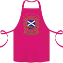 All Men Are Born Equal Scotland Scottish Cotton Apron 100% Organic Pink