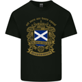 All Men Are Born Equal Scotland Scottish Kids T-Shirt Childrens Black