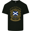 All Men Are Born Equal Scotland Scottish Mens Cotton T-Shirt Tee Top Black