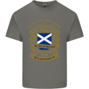All Men Are Born Equal Scotland Scottish Mens Cotton T-Shirt Tee Top Charcoal