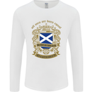 All Men Are Born Equal Scotland Scottish Mens Long Sleeve T-Shirt White