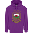 All Men Are Born Equal Welshmen Wales Welsh Childrens Kids Hoodie Purple