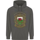 All Men Are Born Equal Welshmen Wales Welsh Childrens Kids Hoodie Storm Grey