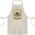 All Men Are Born Equal Welshmen Wales Welsh Cotton Apron 100% Organic Natural