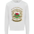 All Men Are Born Equal Welshmen Wales Welsh Kids Sweatshirt Jumper White