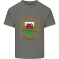 All Men Are Born Equal Welshmen Wales Welsh Kids T-Shirt Childrens Charcoal