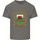 All Men Are Born Equal Welshmen Wales Welsh Kids T-Shirt Childrens Charcoal