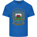 All Men Are Born Equal Welshmen Wales Welsh Kids T-Shirt Childrens Royal Blue