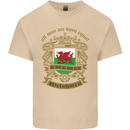 All Men Are Born Equal Welshmen Wales Welsh Mens Cotton T-Shirt Tee Top Sand