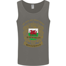 All Men Are Born Equal Welshmen Wales Welsh Mens Vest Tank Top Charcoal