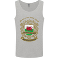 All Men Are Born Equal Welshmen Wales Welsh Mens Vest Tank Top Sports Grey