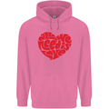All You Need Is Love Heart Peace Mens 80% Cotton Hoodie Azelea