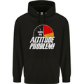 Altitude Problem Skydiving Freefall Funny Mens 80% Cotton Hoodie Black