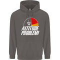 Altitude Problem Skydiving Freefall Funny Mens 80% Cotton Hoodie Charcoal
