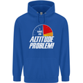 Altitude Problem Skydiving Freefall Funny Mens 80% Cotton Hoodie Royal Blue