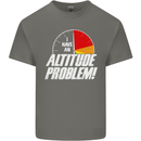 Altitude Problem Skydiving Freefall Funny Mens Cotton T-Shirt Tee Top Charcoal