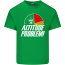 Altitude Problem Skydiving Freefall Funny Mens Cotton T-Shirt Tee Top Irish Green