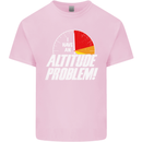 Altitude Problem Skydiving Freefall Funny Mens Cotton T-Shirt Tee Top Light Pink