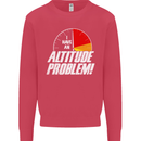 Altitude Problem Skydiving Freefall Funny Mens Sweatshirt Jumper Heliconia