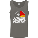 Altitude Problem Skydiving Freefall Funny Mens Vest Tank Top Charcoal