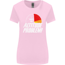 Altitude Problem Skydiving Freefall Funny Womens Wider Cut T-Shirt Light Pink