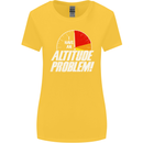 Altitude Problem Skydiving Freefall Funny Womens Wider Cut T-Shirt Yellow