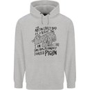 Always Tired Fatigued Exhausted Pigeon Funny Childrens Kids Hoodie Sports Grey