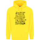 Always Tired Fatigued Exhausted Pigeon Funny Childrens Kids Hoodie Yellow
