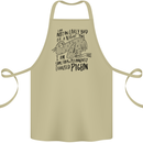 Always Tired Fatigued Exhausted Pigeon Funny Cotton Apron 100% Organic Khaki