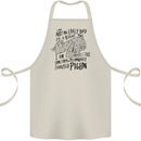 Always Tired Fatigued Exhausted Pigeon Funny Cotton Apron 100% Organic Natural