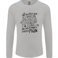 Always Tired Fatigued Exhausted Pigeon Funny Mens Long Sleeve T-Shirt Sports Grey