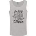 Always Tired Fatigued Exhausted Pigeon Funny Mens Vest Tank Top Sports Grey